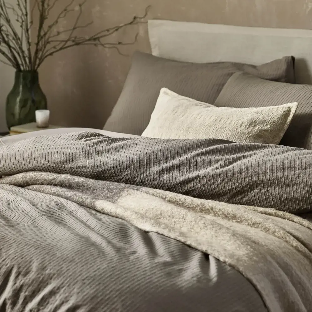Yard Malton Mole Stripe Duvet Cover Set